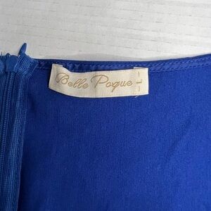 Belle Poque Women's Blue Maxi Dress